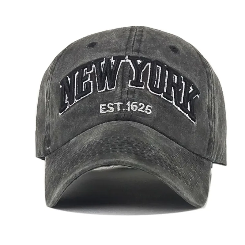 Vintage Washed 6 Panel Baseball Cap 100 