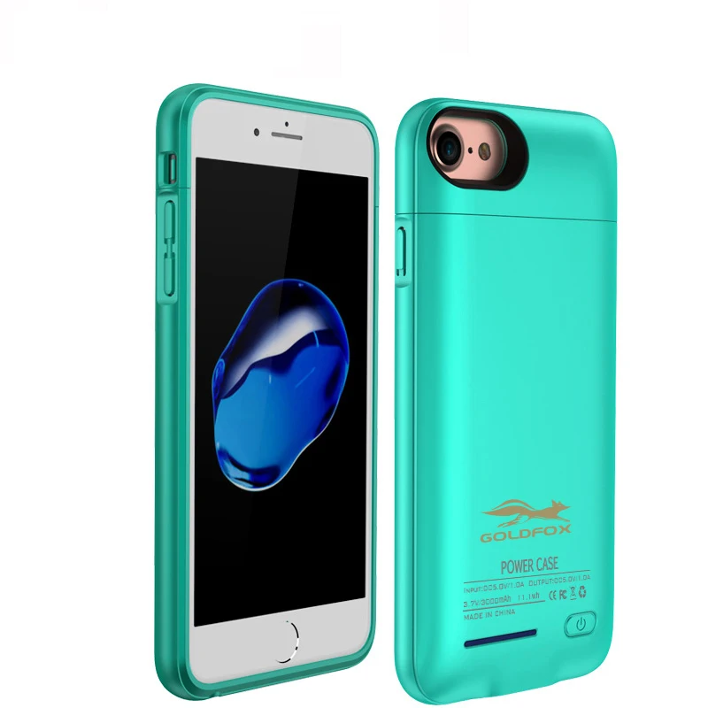 

4200mAh Slim Power Bank Case Battery Charger Case For iPhone 6 Plus 6s Plus External Battery Case for iphone 7 Plus PowerBank