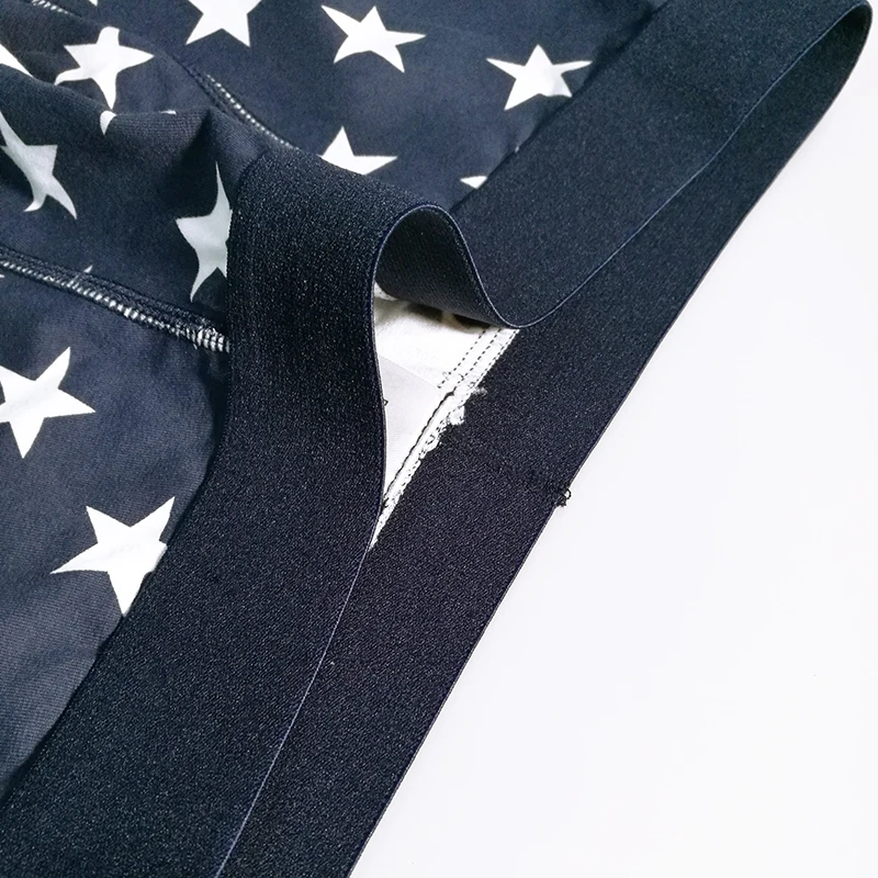 Cotton Boxers Men 365 Underpants Boxer Weed Brand Underwear Men Cuecas Navy Star Dot Funny Boxer Shorts For Men Panties 2Pcslot07