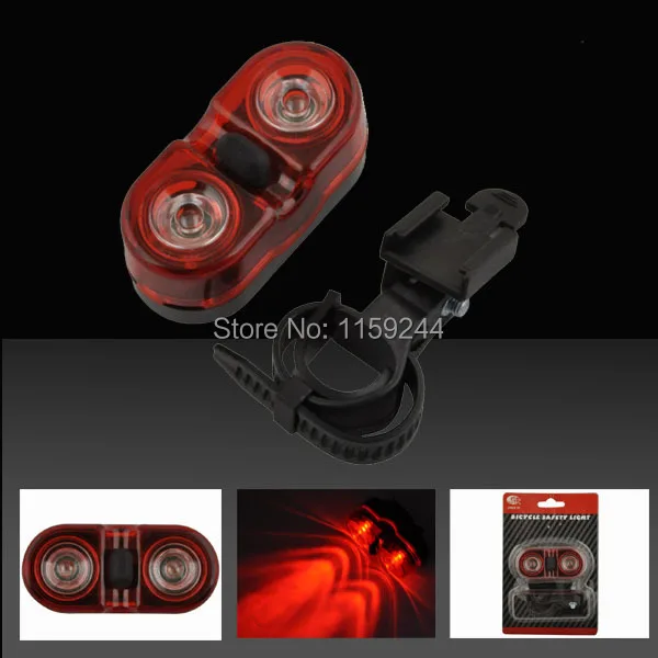 JINGYI JY528 3 Mode 0.5W 2 Red LED Bicycle Light,Red light led bike