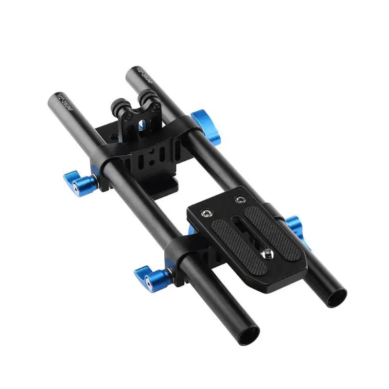 ALLOYSEED Aluminium Alloy DSLR SLR Camera DV Slider Track 1/4 3/8 Thread Tripod Mount Video Stabilizer Tracking Rail Studio Prop