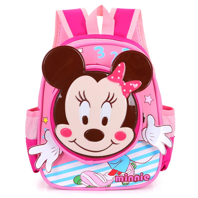 Disney mickey Minnie Детская плюшевая сумка с игрушкой детский сад мальчик девочка
