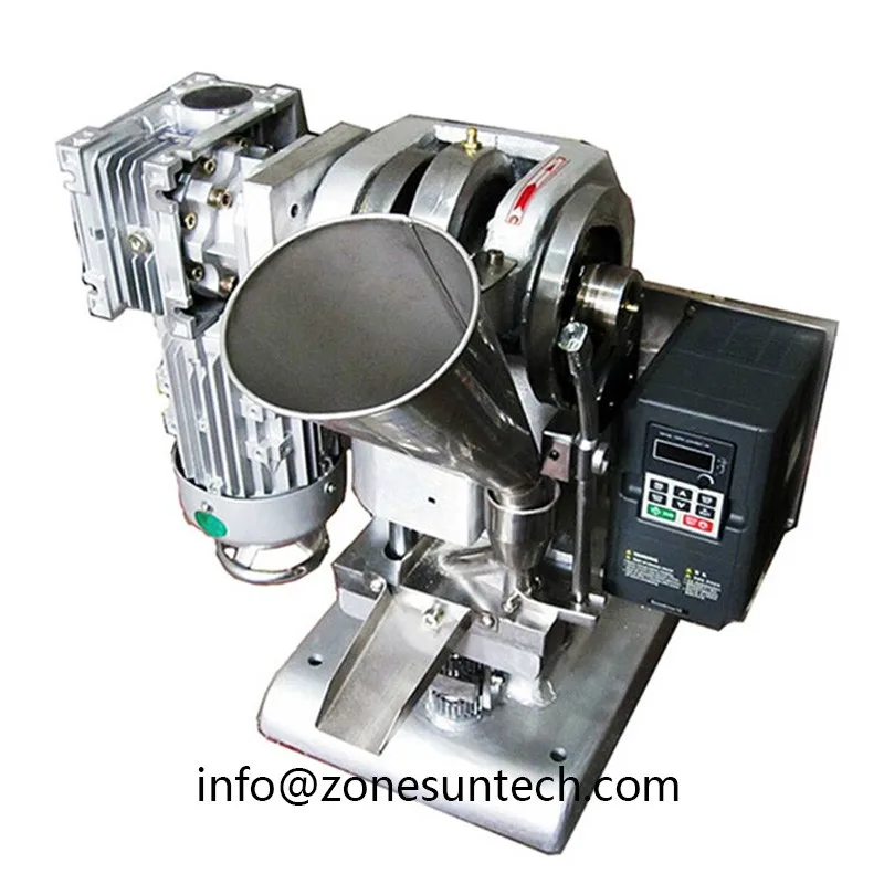 

ZONESUN Single punch tablet press machine(40KG) / Speed adjustable/ TDP-2 tablet pressing