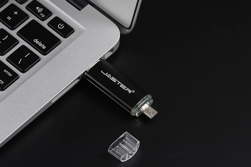 JASTER Fast Speed USB 3.0 OTG Pen drive 64GB Metal USB Flash Drive 128GB 32GB 16GB 8GB Double Use Pendrive Flash Drive