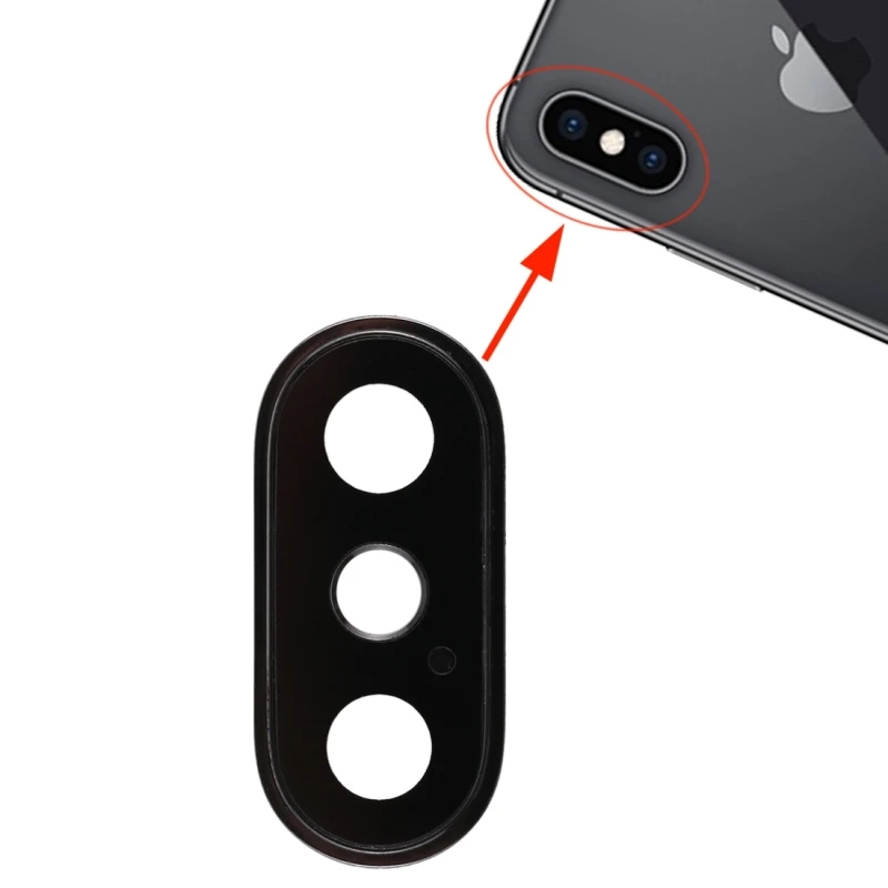 

HAWEEL Back Camera Bezel with Lens Cover for iPhone XS / XS Max