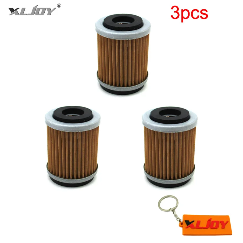 

3x Oil Filter For Yamaha YFM350R RAPTOR 350 YFM 400 350FW Big Bear 350X Warrior YFM350X WARRIOR 350 YFM350FX WOLVERINE 350 ATV