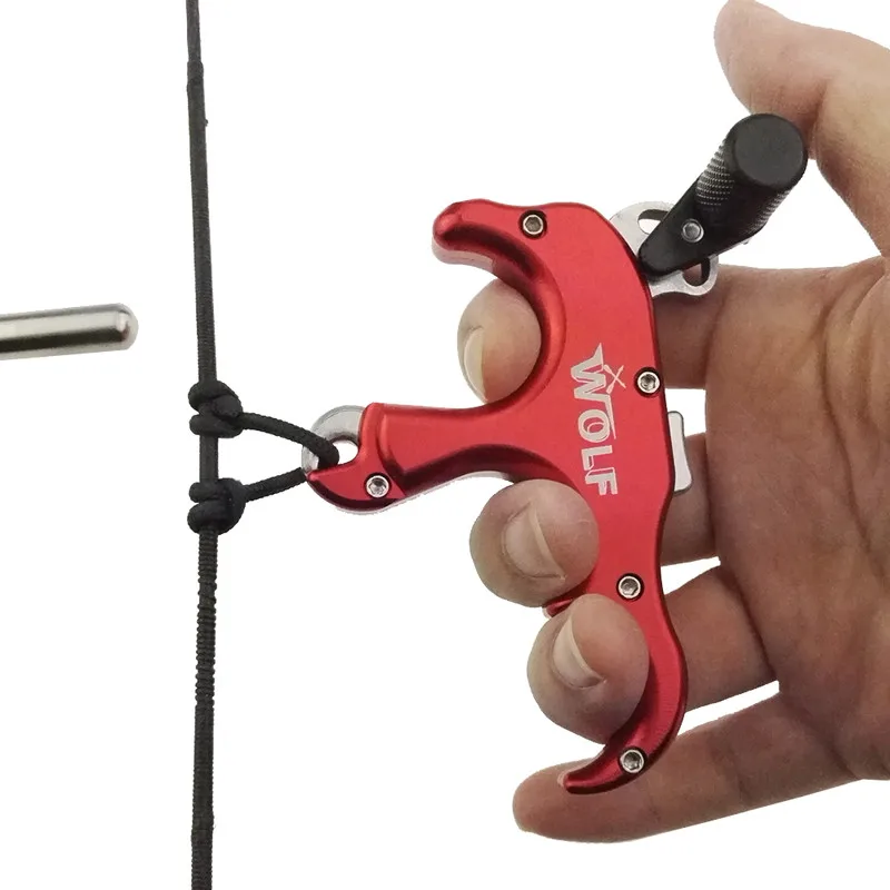 Buy 1pc Compound Bow 3 Finger Release Right Hand Grip