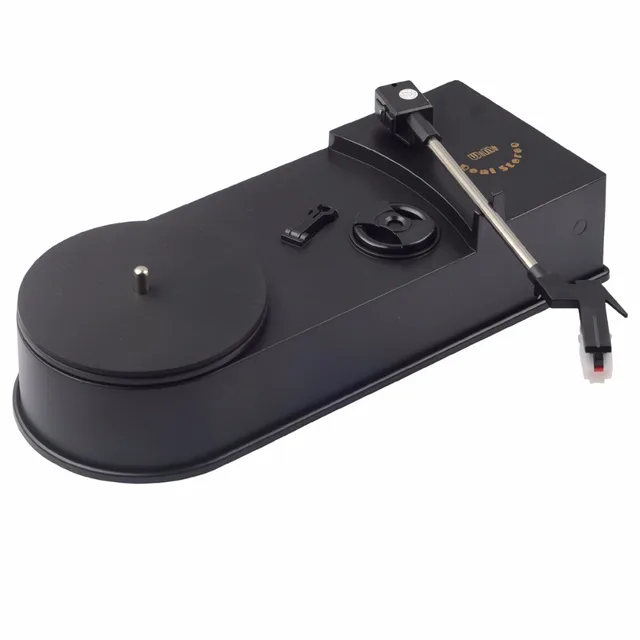 USB Portable Mini Vinyl Turntable Audio Player Vinyl Turntable to MP3/WAV/CD Converter Mini Phonograph Turntable Record EC008-1