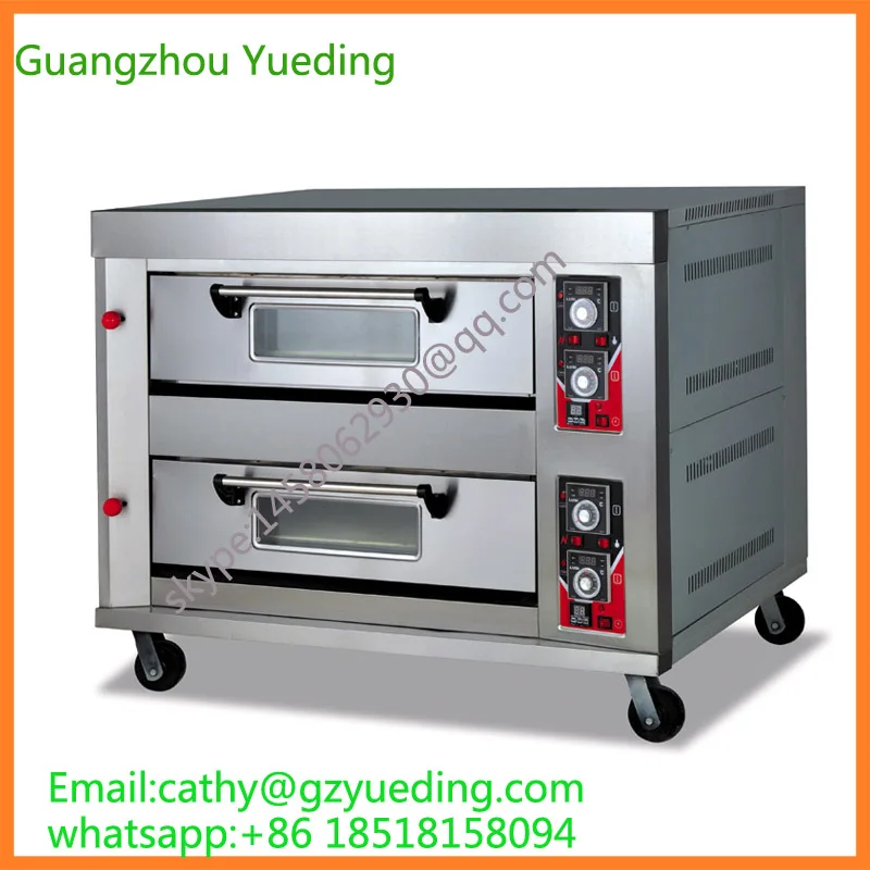 

Baguette making machine complete bakery equipment 2 decks baking bread gas oven