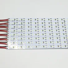 100 шт./лот супер яркость SMD 4014 жесткий светодиодный стержень 144 светодиодный s/м Светодиодная твердая лента DC 12 V 4014 светодиодный трубки Жесткая светодиодная лента