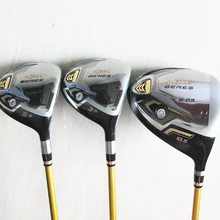 Cooyute новые мужские Гольф-клубы Хонма S-03 Гольф Дерево Набор драйверов 9.5/10.5 Лофт+ 3/5 Фарватерах Вуд Графит гольф голенище