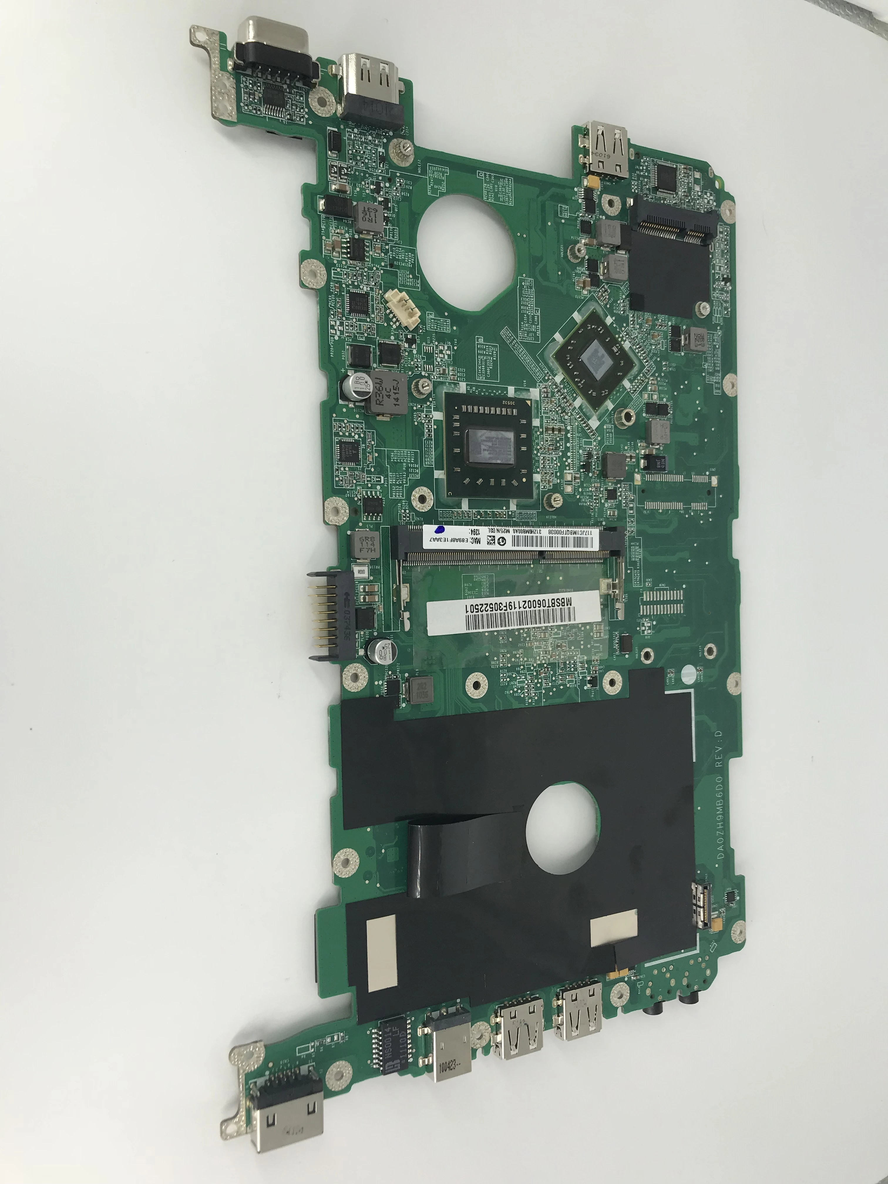 

For Acer Aspire one 521 AO521 Laptop Motherboard MBSBT06002 DA0ZH9MB6D0 Main board mainboard