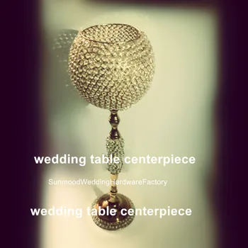

Wedding master table candlestick, gold wedding road lead,Flower new Metal Vase