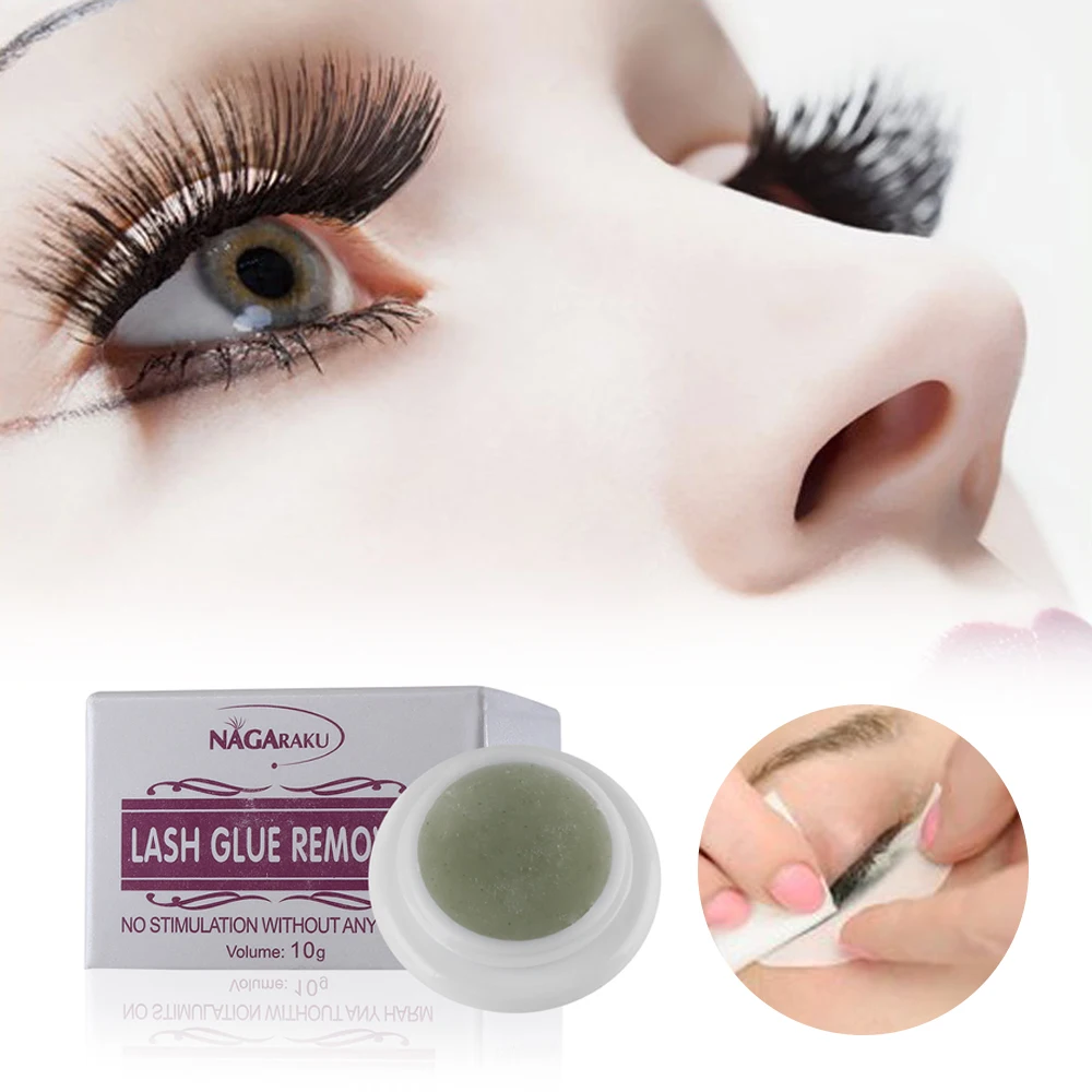 1pc 5g/10g Safe Eyelash Extension Glue Remover Fast Cleaning Cream