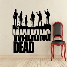 Wall Decal Sticker Sticker Vinyl The Walking Dead Collection 3 Banksy Wall Art Zombie Movie Wall Stickers Home Decor