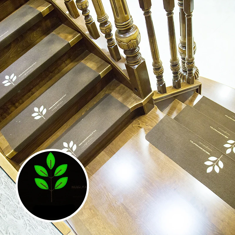 Pentalobe Home Luminous Self-adhesive Non-slip Stair Carpet Mat Floor Staircase Carpets Protector Mats Safety for Kids Pentalobe Home Luminous Self-adhesive Non-slip Stair Carpet Mat Floor Staircase Carpets Protector Mats Safety for Kids