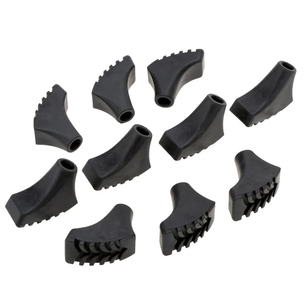 10Pcs Hiking Pole Replacement Tips Trekking Stick Climbing Walking