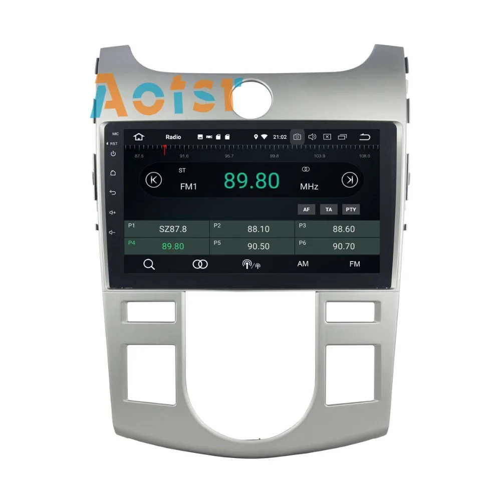 Cheap IPS Screen Android 8.0 Car multimedia dvd player head unit For KIA CERATO/FORTE 2008-2012 GPS Navigation radio autos tereo 4+32G 4