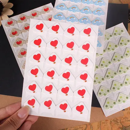 10 листов/lot DIY Kawaii животного угол наклейки канцелярские наклейки для Memo Pad фотоальбомы украшения Скрапбукинг