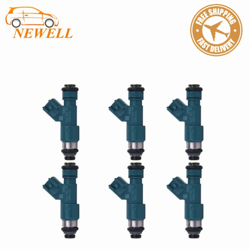 6x 6G9N-AB LR001982 30777501 85212259 Топливная форсунка для LAND ROVER &amp VOLVO LR2 / S80 V70 XC60 XC70 XC90 3.2L L6 |