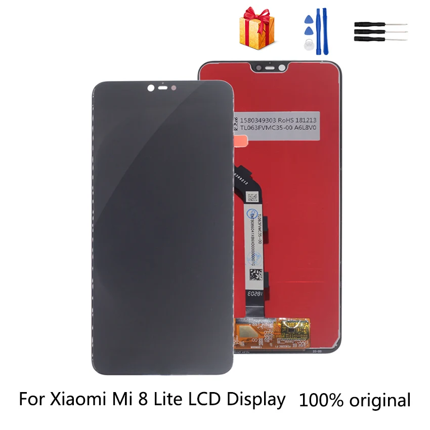 

Original Display For Xiaomi Mi 8 Lite LCD Display Touch Screen Digitizer For Xiaomi Mi 8X LCD Display Screen Repair Parts