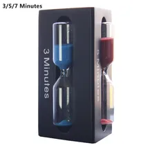 3-in-1 3/5/7 minute dreieckige holz sand sanduhr Uhr Timer sanduhr Dekoration ampulheta Geheimnis Geschenk