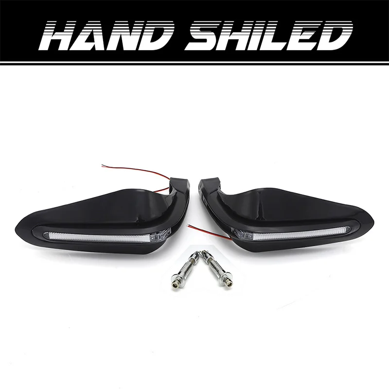 

Motorcycles Parts Handguards LED Turn Signal Light Hand Protector Guards For KTM Honda Ducati Yamaha Suzuki 7/8"(22mm) Universal