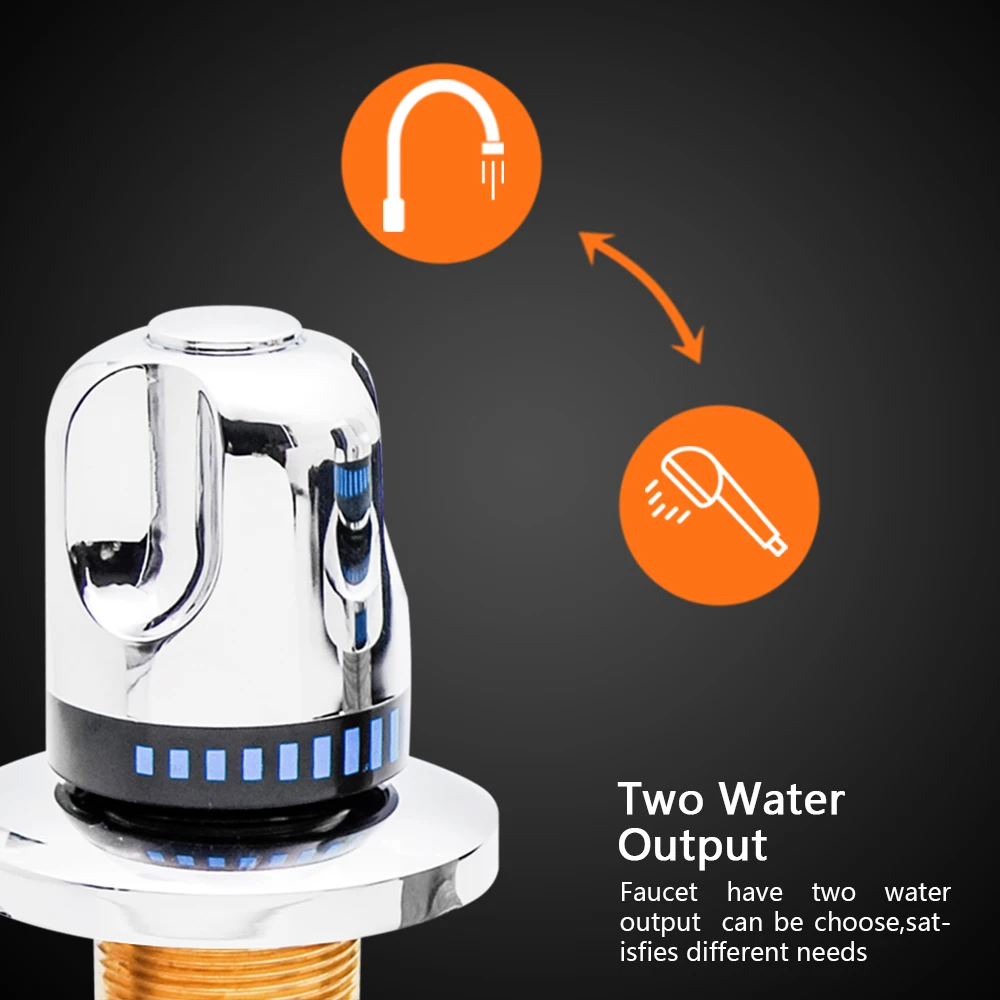 Billige Vagsure Badewanne Wasserhahn Set Messing Schalter Regelventil Für Kalt und Warmwasser Hahn Wasserhahn Dusche Kabine Mischer Wasserhahn Bad