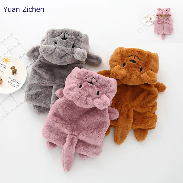 Baby Vest New Girl Bear Fur Clothes Imitation Fox Fur Coat Kids Warm Vest Waistcoat Children Winter Faux  Coat Jackets For Girls