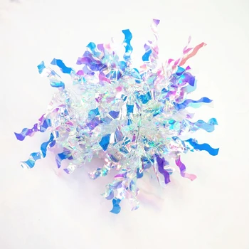 

2meters Party Pendant Ornaments Hang Tinsel Garlands for Wedding Decoration Ribbon Streamer DIY Keychain Hairclip Accessories