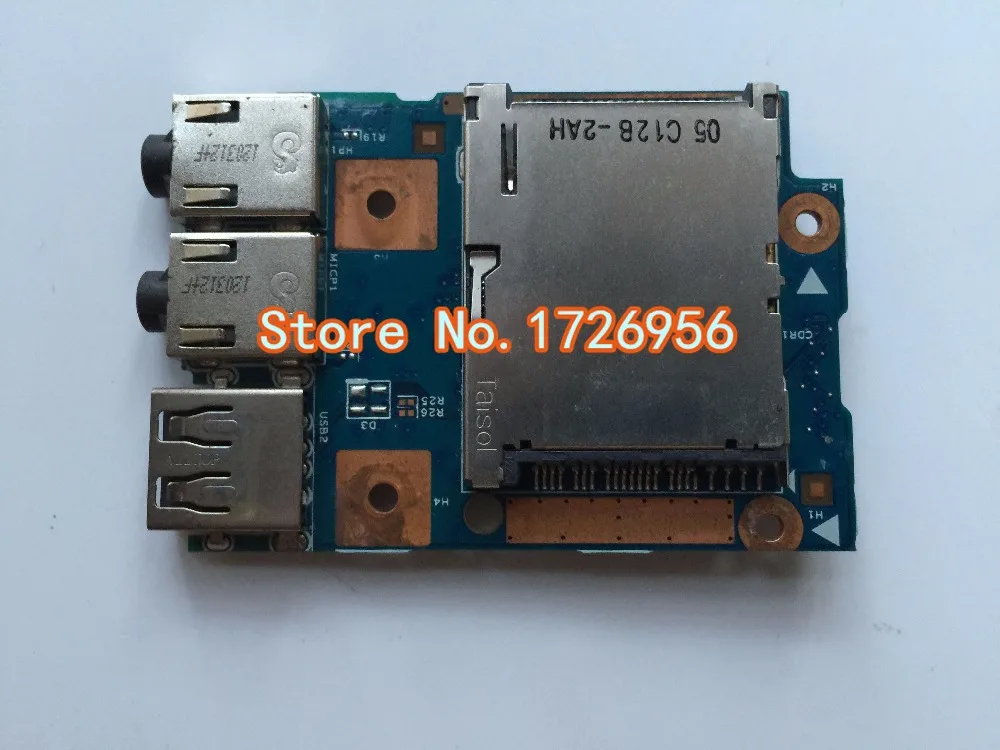 100% оригинал B570 SD аудио USB плата LA57 кардридер BD 48.4pa0401m тест хороший Бесплатная
