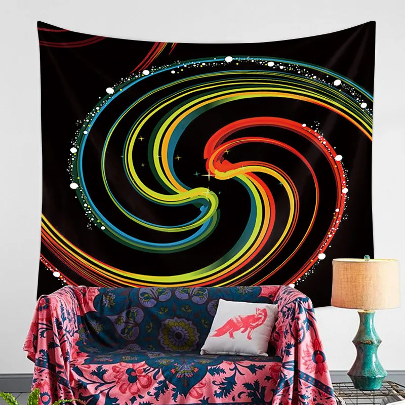 Love Boho Big Tapestry Home Decor Beach Cover Bohemia Wall Hanging Carpet Indian Yoga Mat Towel Floral Blankets | Дом и сад