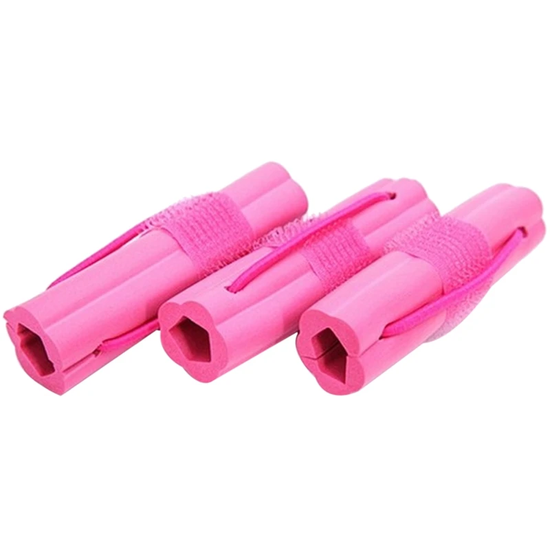 6pcs Magic Foam Sponge Hair Curler Diy Wavy Hair Travel Home Use