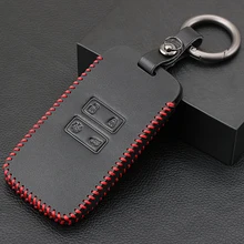 Дизайн, кожаный чехол для ключей автомобиля, набор для Renault Koleos Kadjar Megan, дистанционный держатель для ключей, защитный чехол