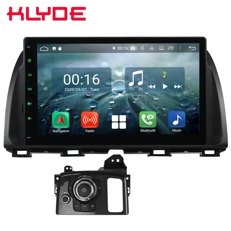 Cheap 10.1" IPS Octa Core 4G WIFI Android 8.1 4GB RAM 64GB ROM BT Car DVD Multimedia Player Radio Head Unit For Mazda CX-5 2012-2016 0