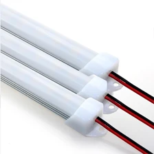 Свет бар двойной ряд 50 см 72 светодиодов DC 12 В smd led tube 8520 с Алюминий профиль и ПК крышка