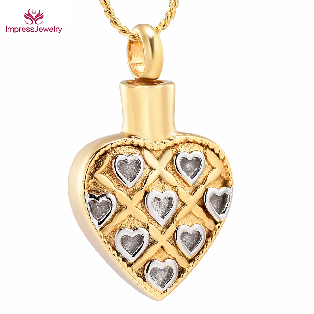 Herzförmige Asche-Anhänger Kette Für Hunde & Katzen - Silberfarben