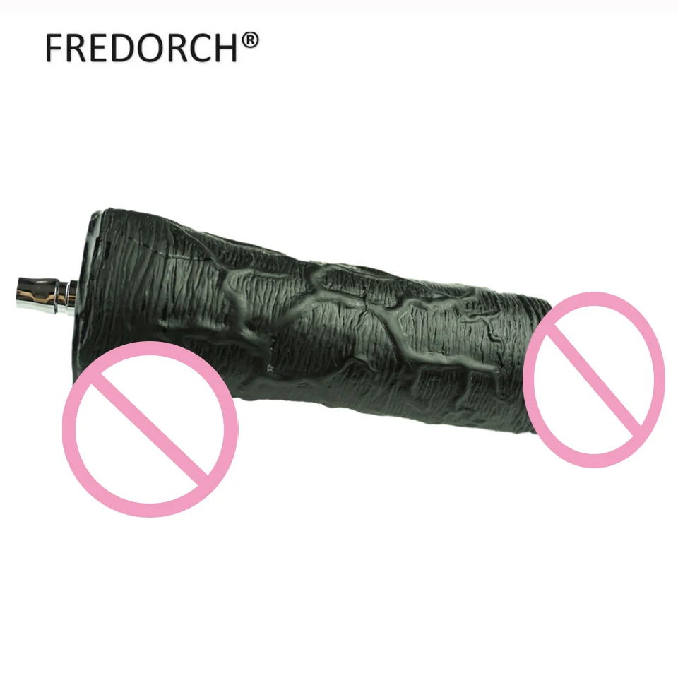 Get  9.4'' Black Big and Massive Monstrous Dildo Attachment for Lessoanakie Premium Sex MachineLarge Siz