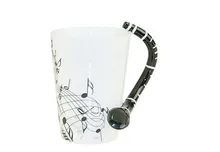 Musik Klarinette Hinweis Becher Keramik tasse Kaffee Tee Becher Musical Artikel Drink Tassen Großes Geschenk