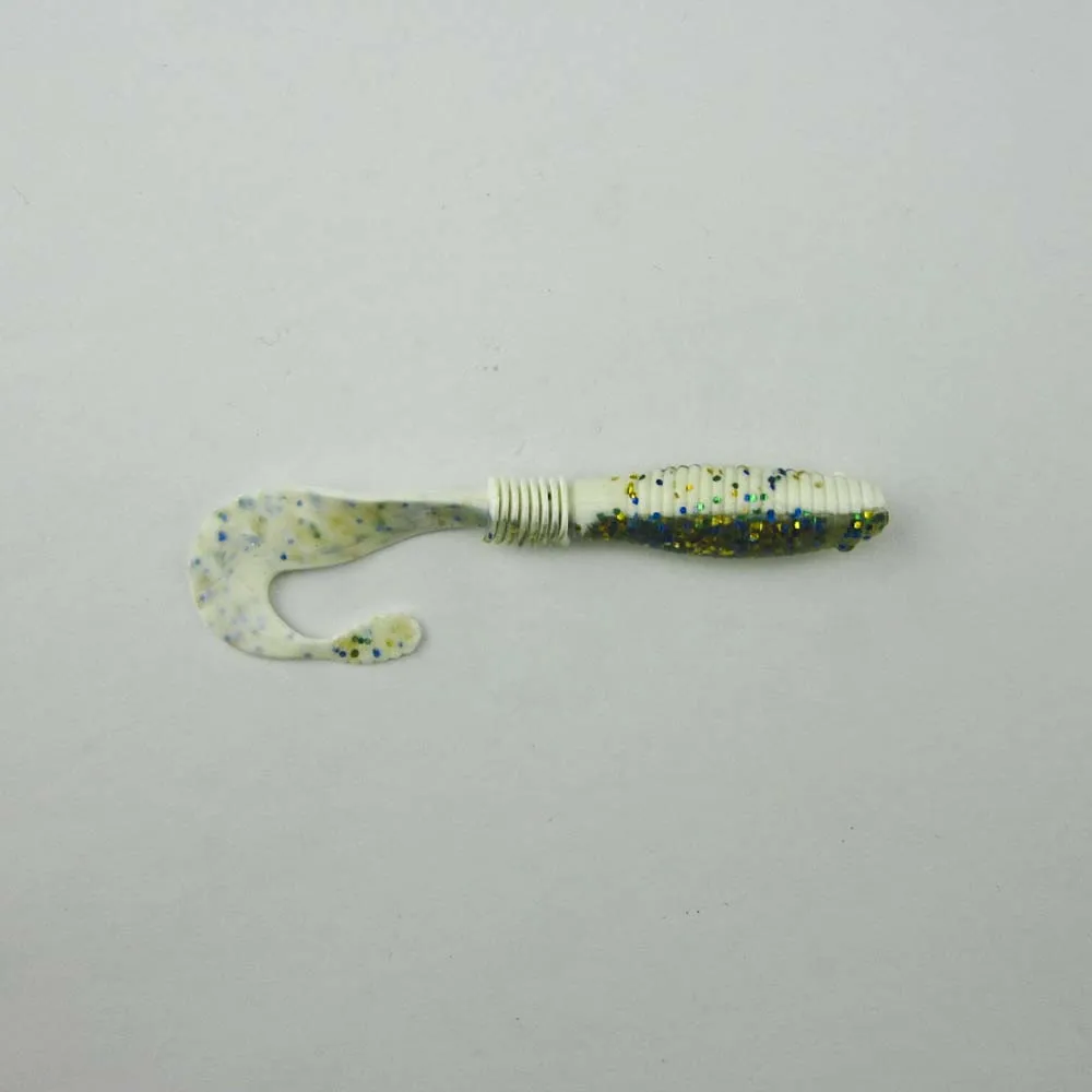 BassLegend-рыболовная Мягкая наживка Мега приманка Tail Grub для баса, щуки, Walleye мягкий шэд 110 мм/7,6 г - Цвет: 01