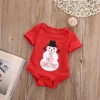 2018 New Christmas Dress Baby Boy And Baby Girl Snowflake