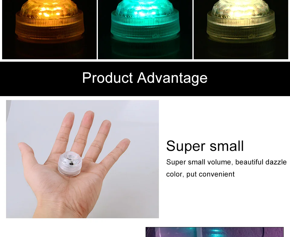 RGB LED Submersible Candle Light (6)