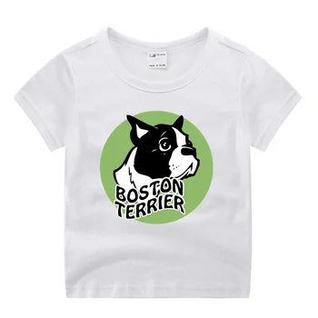 

Baby Boy Clothes Cartoon Movie french bulldog Funny Cartoon Print T-shirt Kids Summer O-Neck Tops Boy & Girl Tshirt Baby Clothes