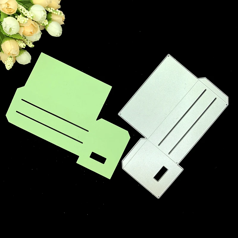 

Julyarts Metal Scrapbooking Cutting Dies 3D Box for Scrapbooking Blade Punch Stencils Dies Stencils