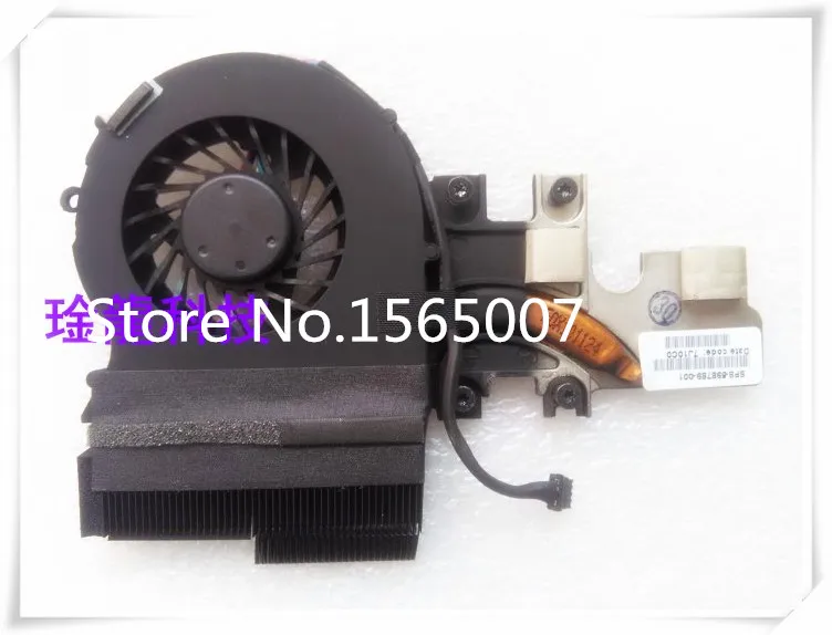 Оригинальный вентилятор охлаждения процессора для ноутбука HP 2540P I3 I5 радиатор и