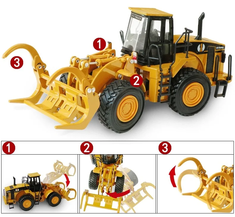 diecast logging toys