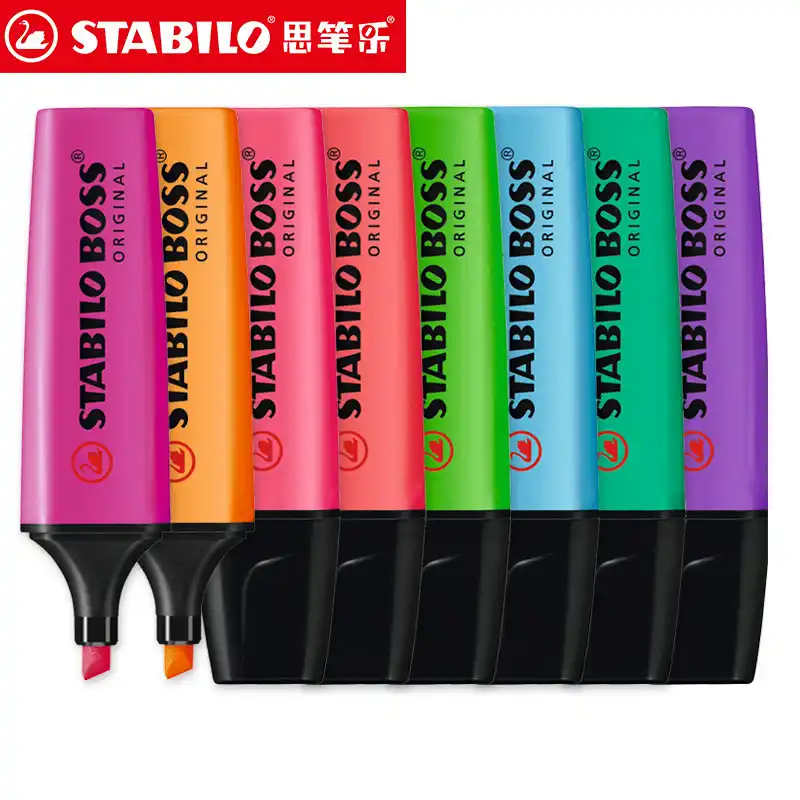 Authentic STABILO 275 Fluorescent Pen Swing Cool Portable Marker 3mm