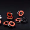 Rulemanes de cerámica Nnegra híbrida FreeSport 608 con 7 bolillas ABEC9 de alto rodamiento, para tablas de skate, longboard o patines en línea ► Foto 3/4