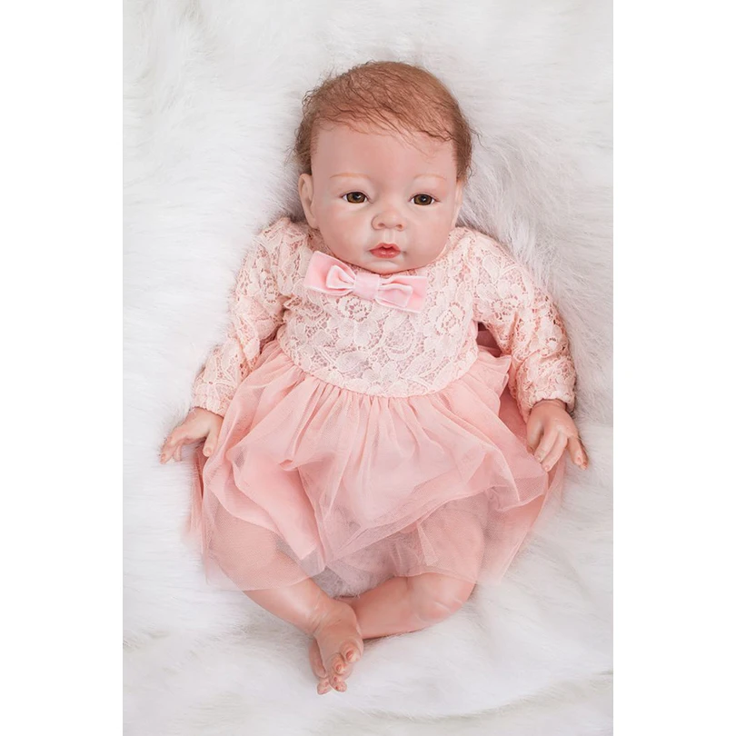 Куклы и младенцы из мягкого силикона 50 см|doll bebe|reborn baby dollsilicone reborn dolls |