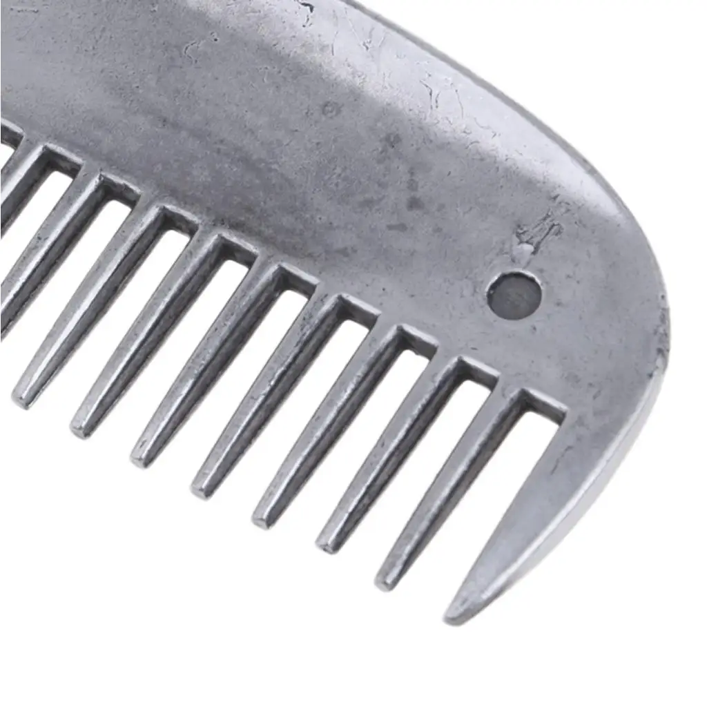 Heavy Duty Metal Horse Curry Comb Brush Horse Pony Mane Tail Body Hairy Curry Cleaning Tool